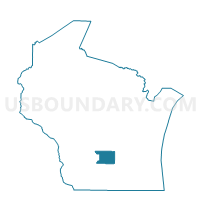 Columbia County in Wisconsin